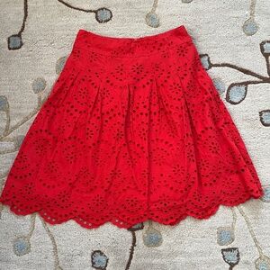 Boden Eyelet Skirt Size 4P